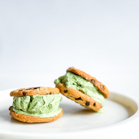 Matcha Ice Cream Sandwich Recept - Matcha Oishii