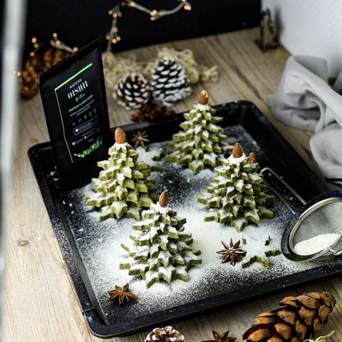 Matcha Kerst Koekjes - Matcha Oishii