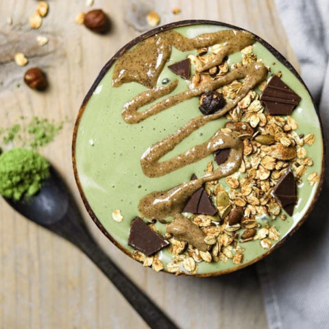 Matcha Smoothie Bowl Vegan - Matcha Oishii