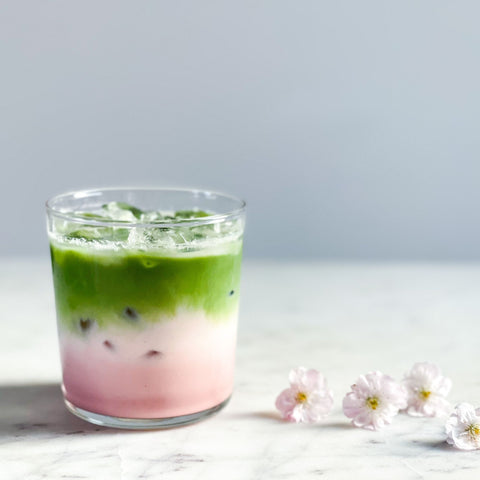 Sakura Matcha Latte Recipe - Matcha Oishii