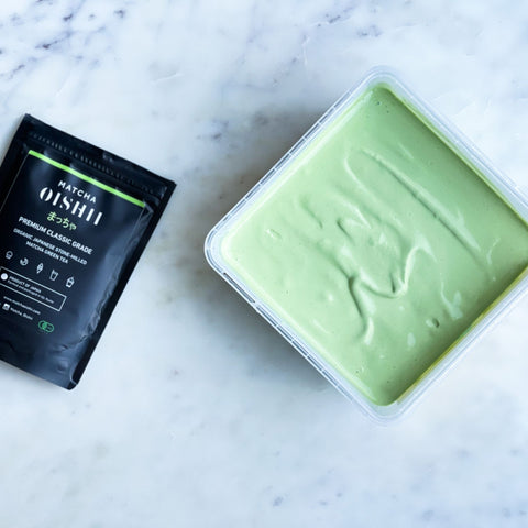 Green Tea Ice Cream Vegan Recipe - Matcha Oishii 