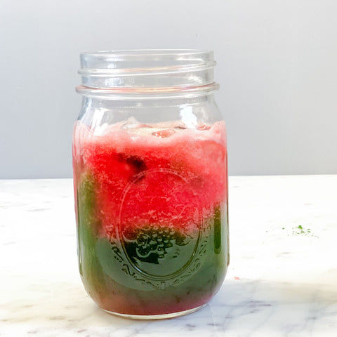 Watermelon Matcha Iced Tea - Matcha Oishii