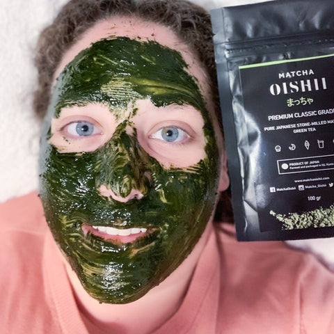 Was bewirkt eine Grüntee-Maske für Ihr Gesicht? -Matcha Oishii