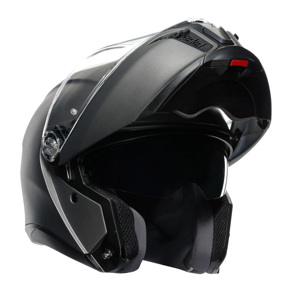 flip up helmet with sun visor