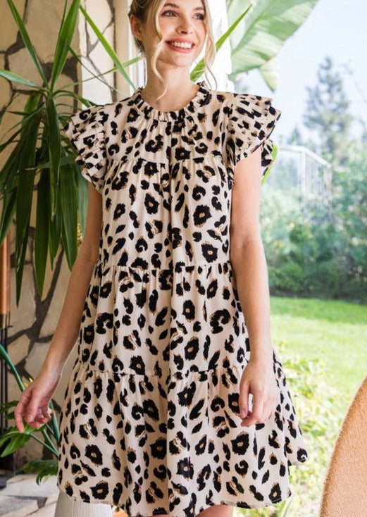 Lola Leopard Dresses - 2 Colors!