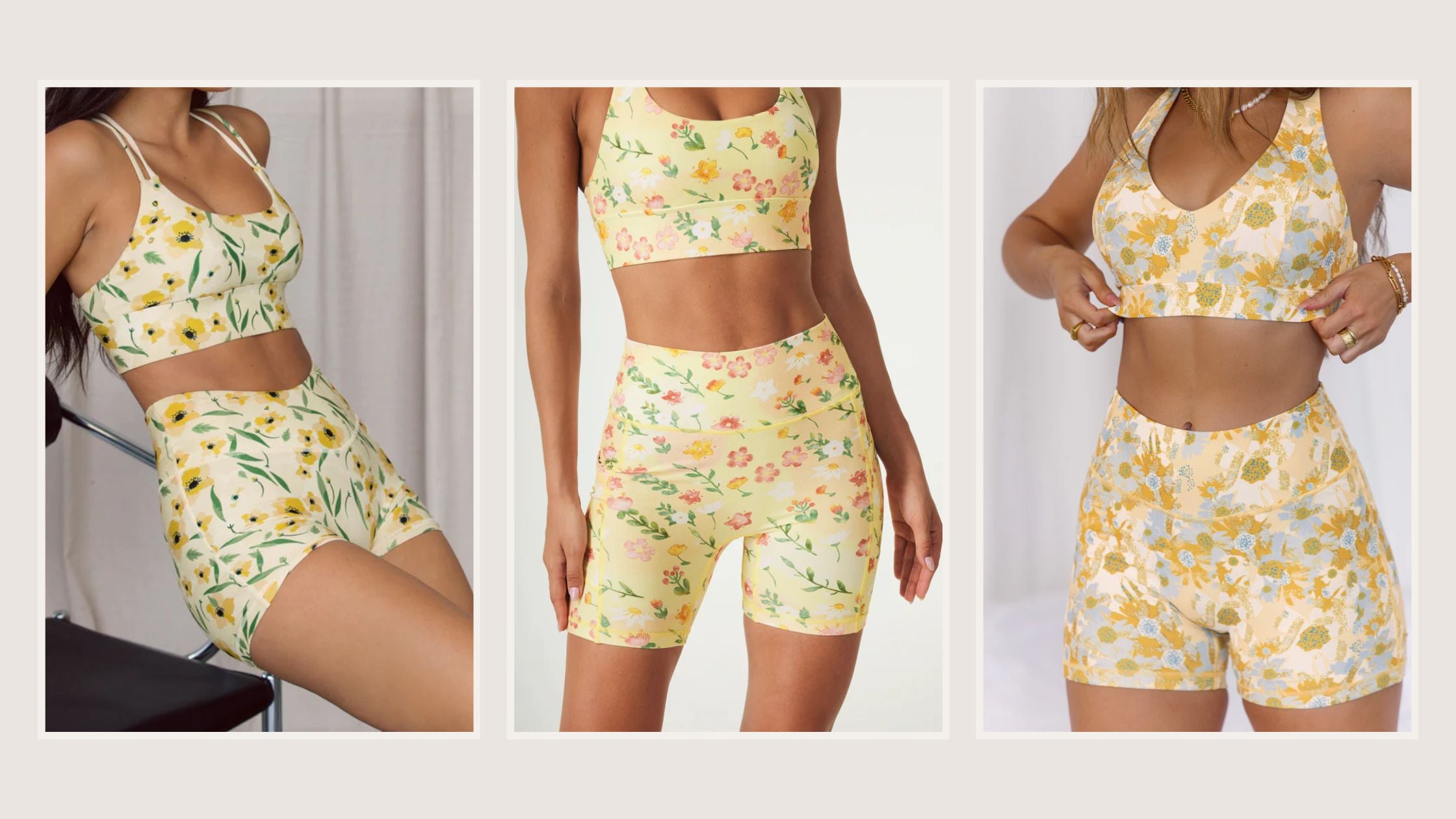 SILVERWIND High-waisted Floral Shorts for summer