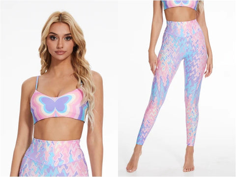 Dopamine Butterfly workout outfits inspired by taylor swift