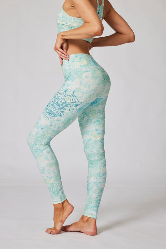 Equilibrium Mid-waisted Leggings – SILVERWIND
