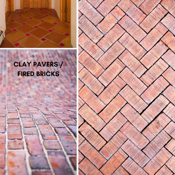 Clay Pavers - Fired Brick