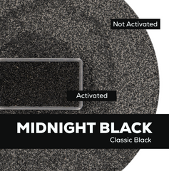 Midnight Black DOMINATOR Polymeric Sand color