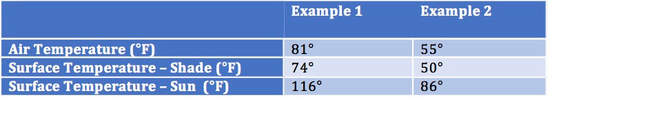 Surface Temp Example