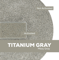 Titanium Gray DOMINATOR Polymeric Sand color