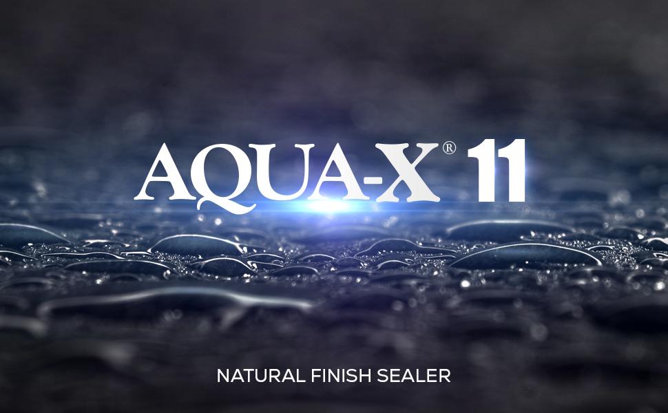 AQUA-X 11 - Natural Appearance, Penetrating Concrete Sealer and Stone -  Black Diamond Coatings