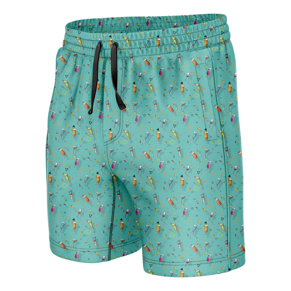 Cocktails Swim Trunks