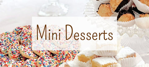 Mini Dessert Menu