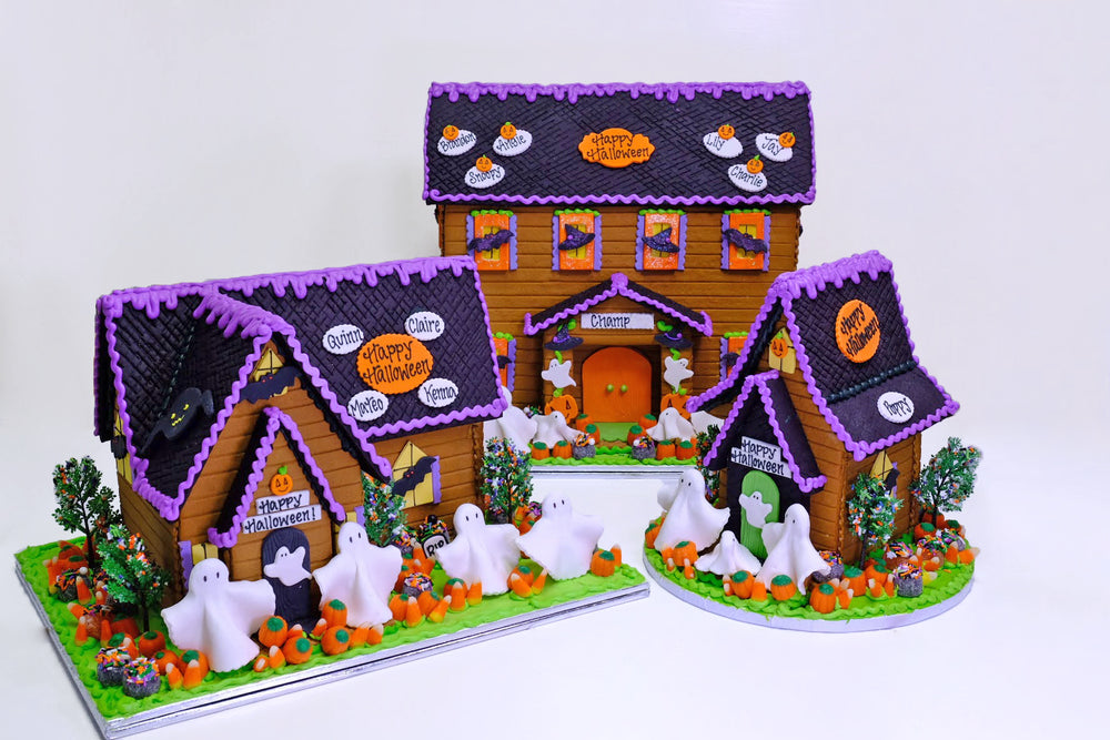 Halloween Gingerbread Manor