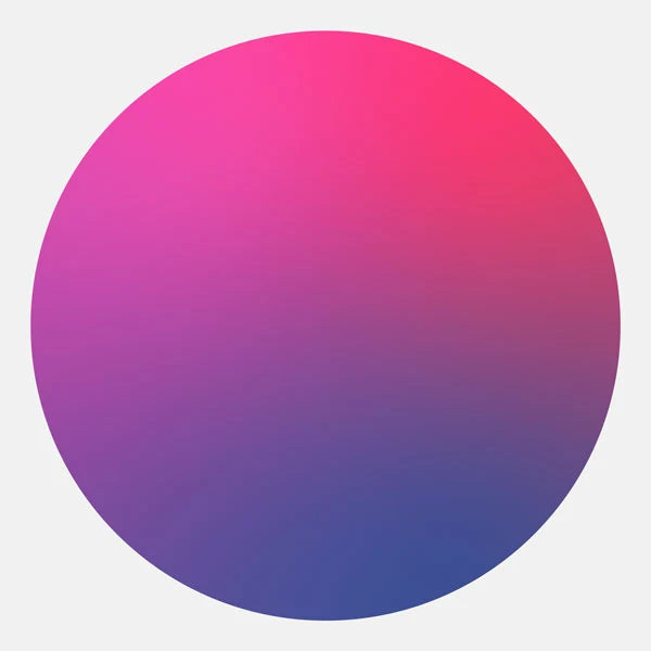 Pink and purple gradient orb shade
