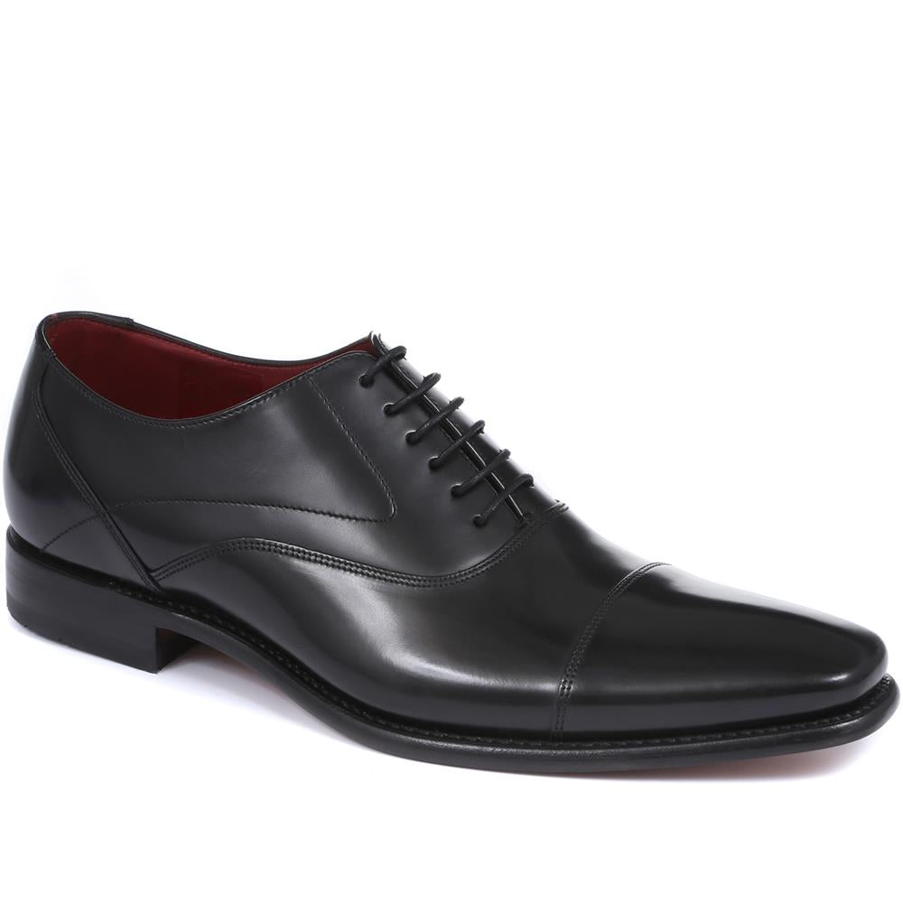 Loake - Men's Black Sharp4 Goodyear Welted Leather Oxfords - Size US: 10/ UK: 9.5/ EU: 43 product