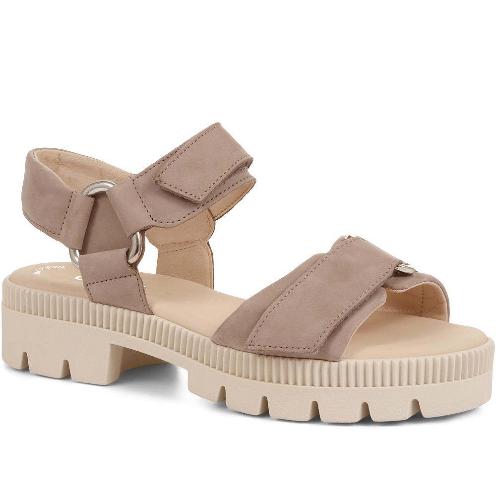 Gabor - Women's Blush Pink Chunky Platform Sandals - Size US: 8.5/ UK: 6.5/ EU: 39.5 product