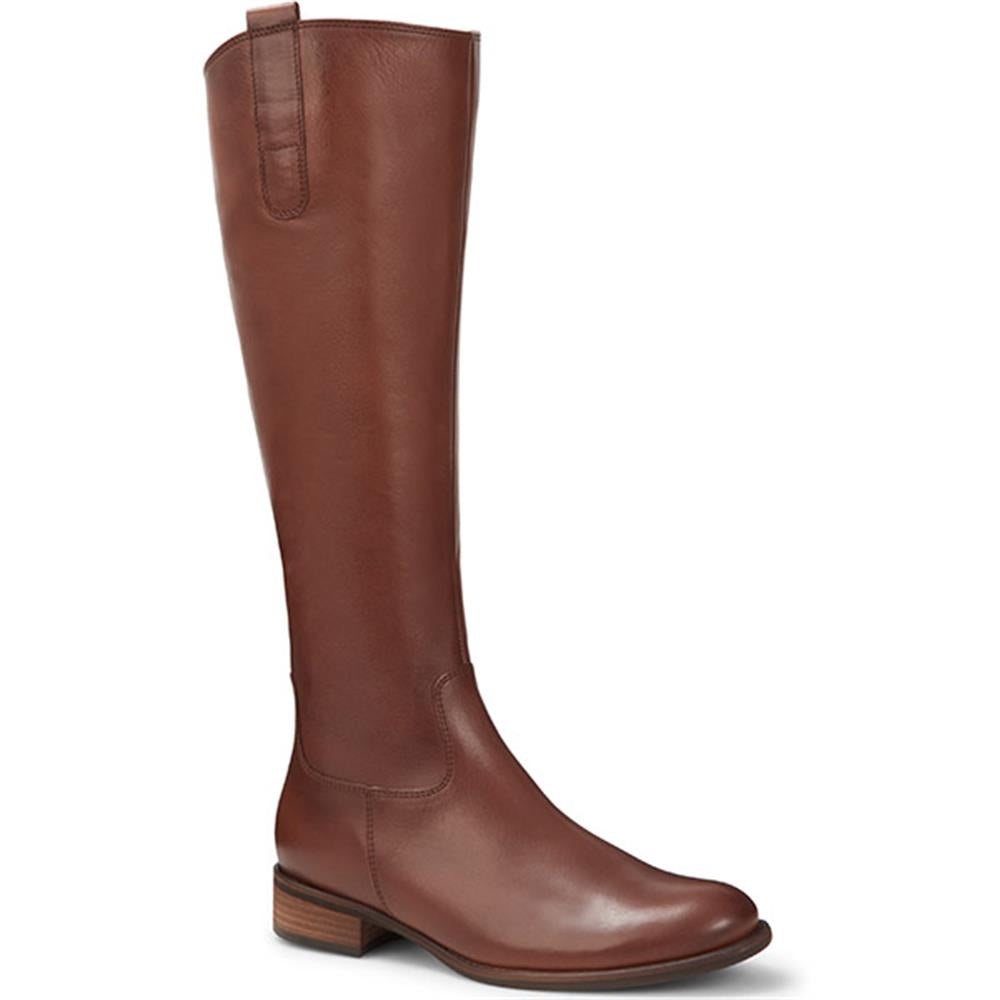 Gabor - Women's Tan Brook Slim Calf Fit Leather Riding Boots - Size US: 8.5/ UK: 6.5/ EU: 39.5 product