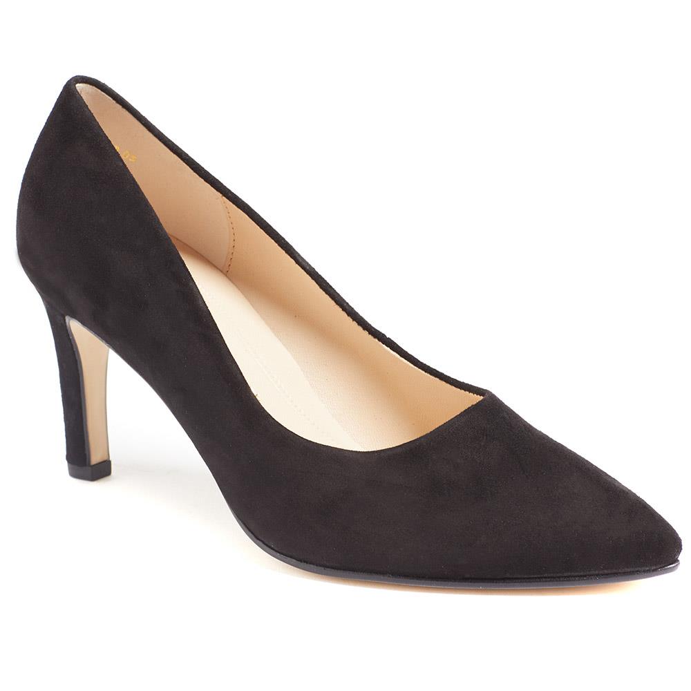 Gabor - Women's Black Suede Gabor Leather Stiletto Heels - Size US: 10/ UK: 8/ EU: 41 product