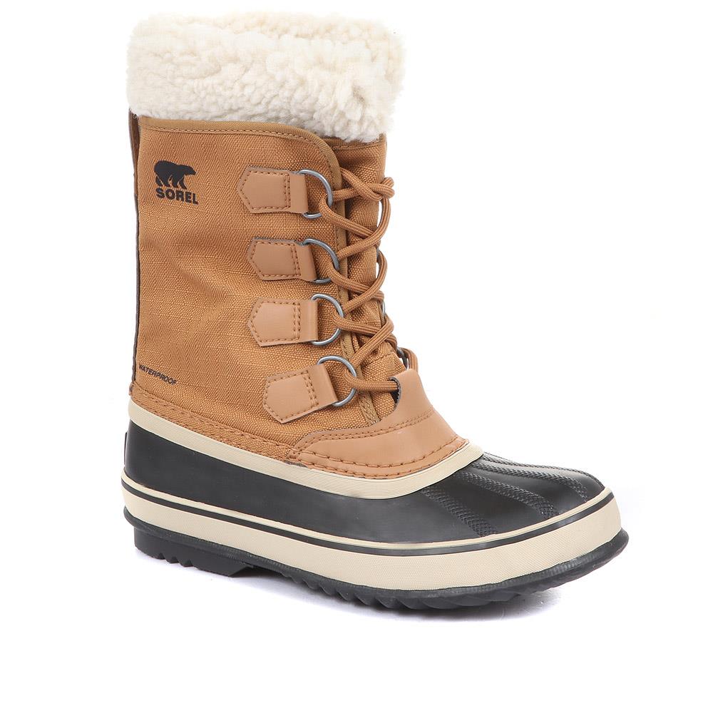 SOREL - Women's Camel-Brown Winter Carnival Waterproof Boots - Size US: 10/ UK: 8/ EU: 41