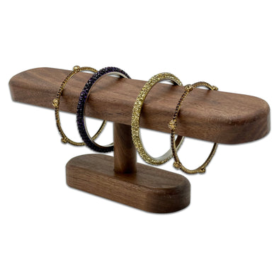 Marsui Wooden Bracelet Holder 5 Tier Bracelet Display Wood Bracelet Stand  Bracelet Displays for Selling Jewelry Watch Display Stand for Jewelry