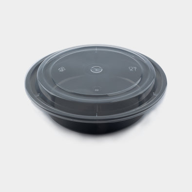 Round Divided Plastic Food Containers – EZ Pkg & Print