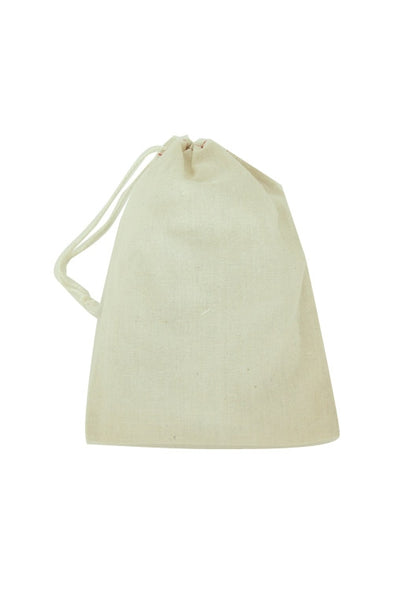 Cotton Muslin Pouches - Small Drawstring Cotton Bags (3x4