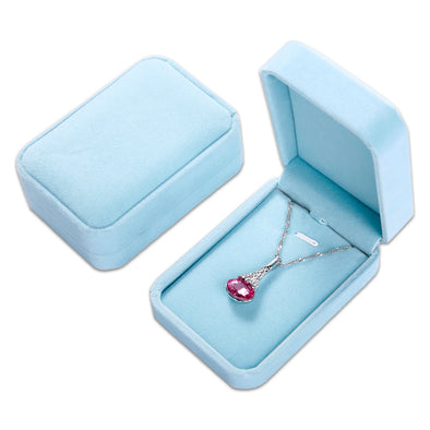 Square Red Necklace Jewellery Box, For Ring Packaging, Size/Dimension:  12-9-6 at Rs 2000/piece in New Delhi