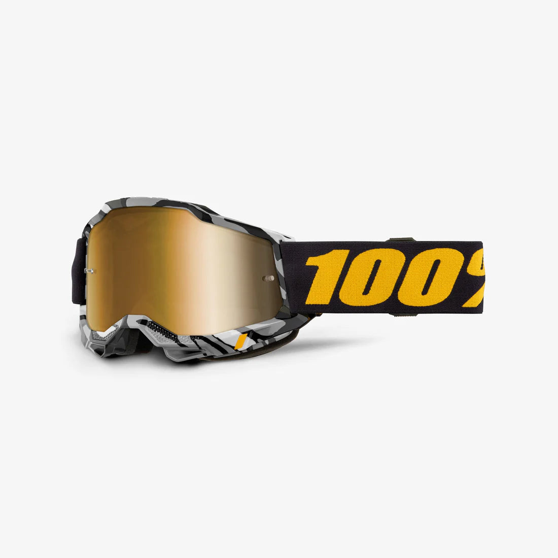 Antiparra 100% Accuri 2 Goggle Shiv - Mirror True Gold Lens