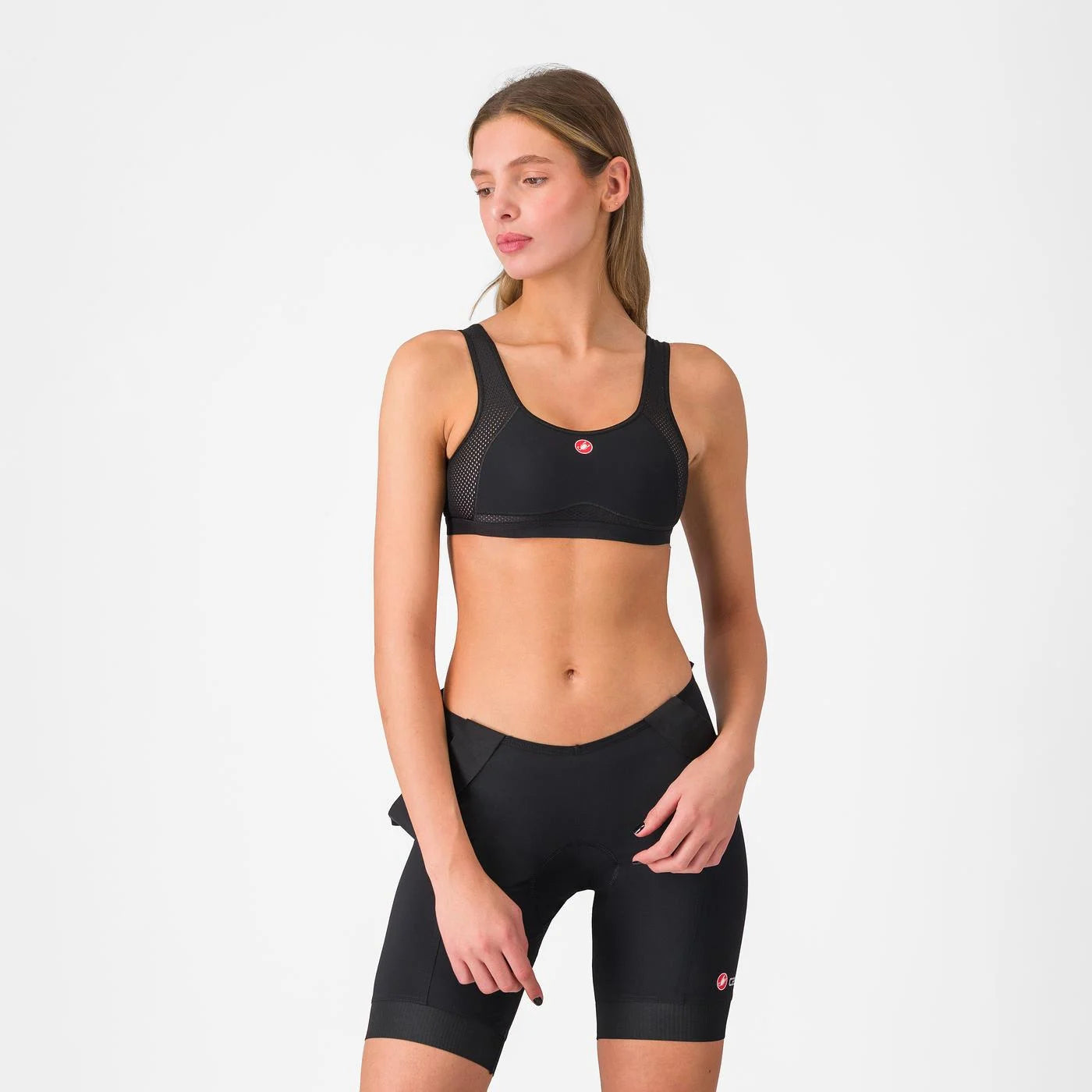 Peto Ciclismo Castelli Rosso Corsa Negro