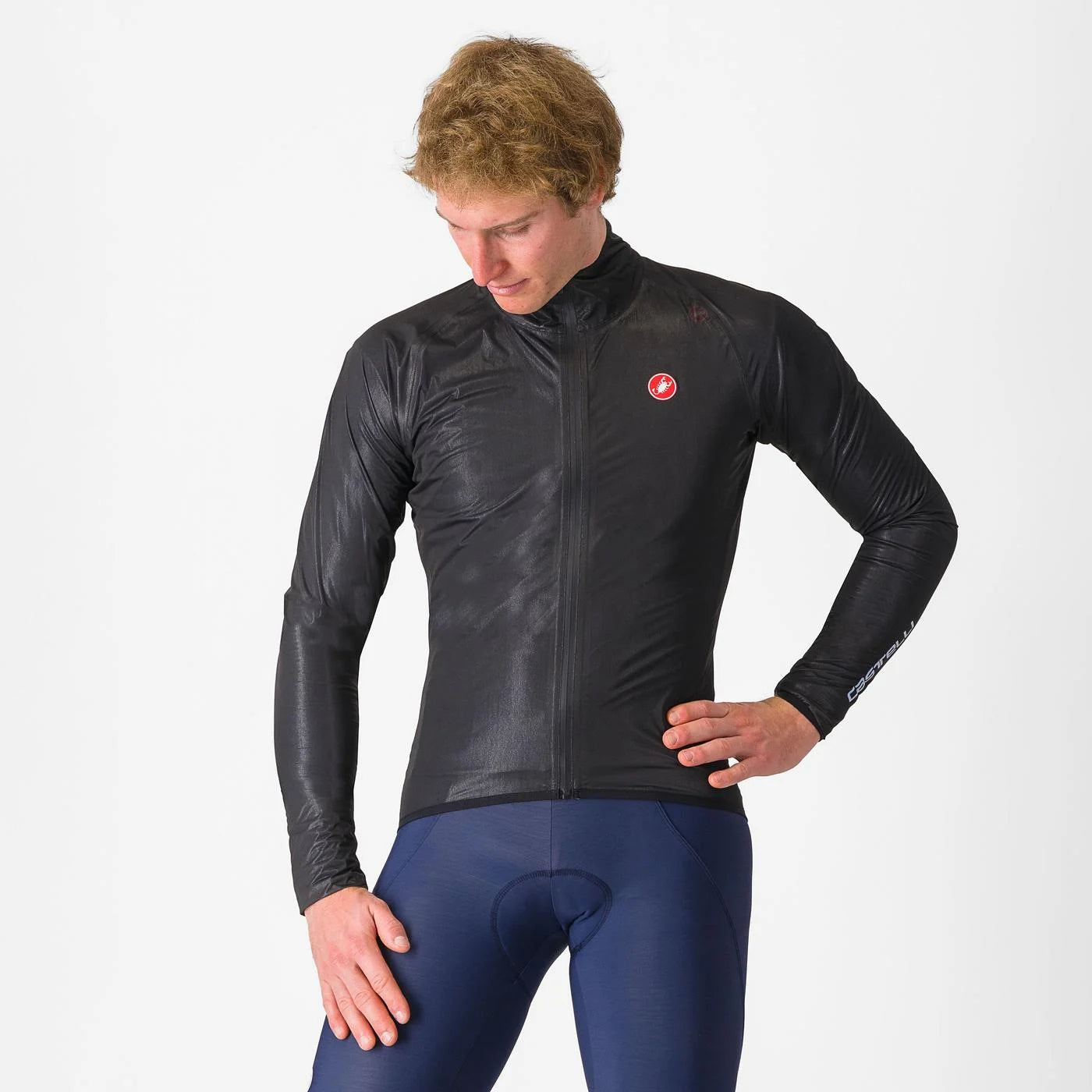 Cortaviento Impermebale Castelli Squall Shell Negro