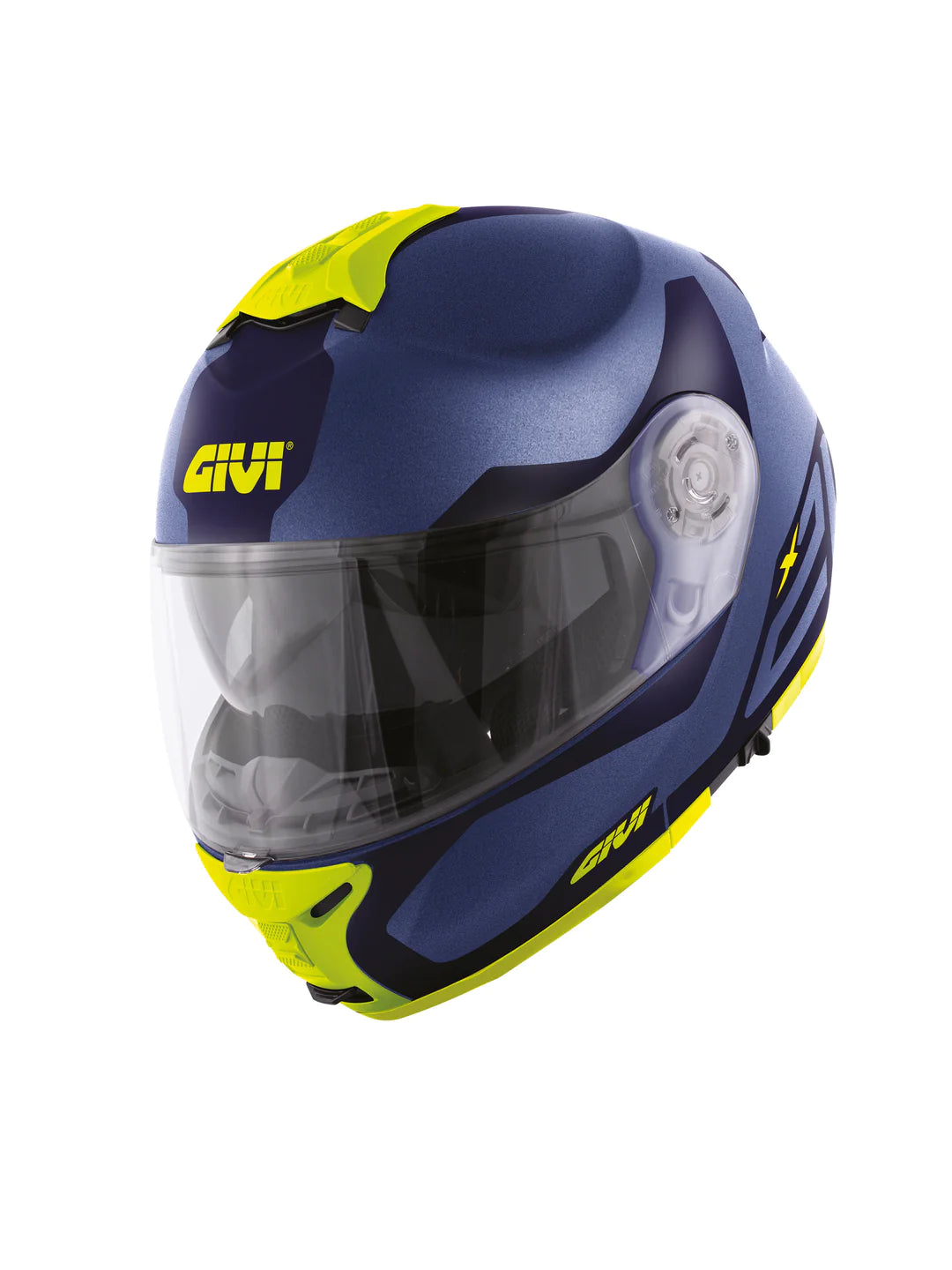 Givi Casco X21 Challenger Spirit Blue/Yellow