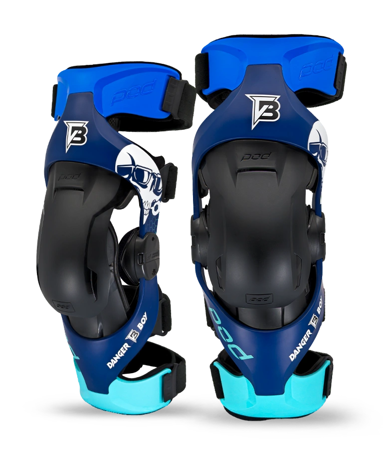 POD Rodilleras Ortopédicas K4 2.0 Danger Boy Limited Edition