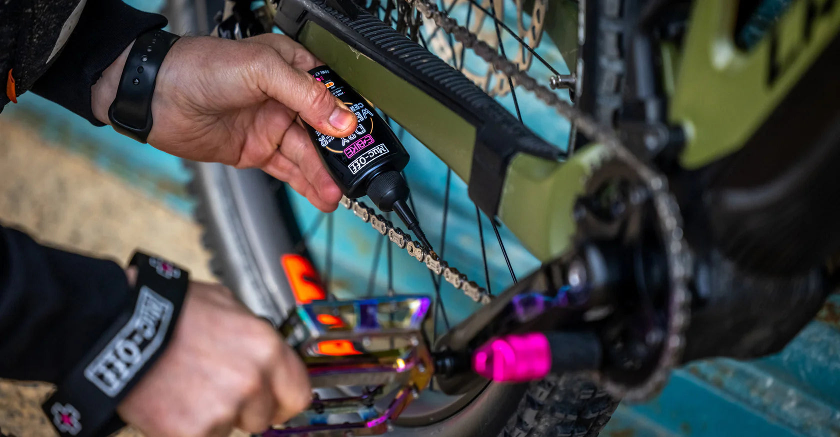 Lubricante De Cadena Muc-Off E-Bike | Seco | 120ml