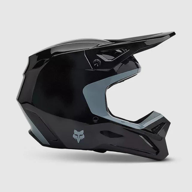 Casco Moto Niño Fox V1 Taunt Negro