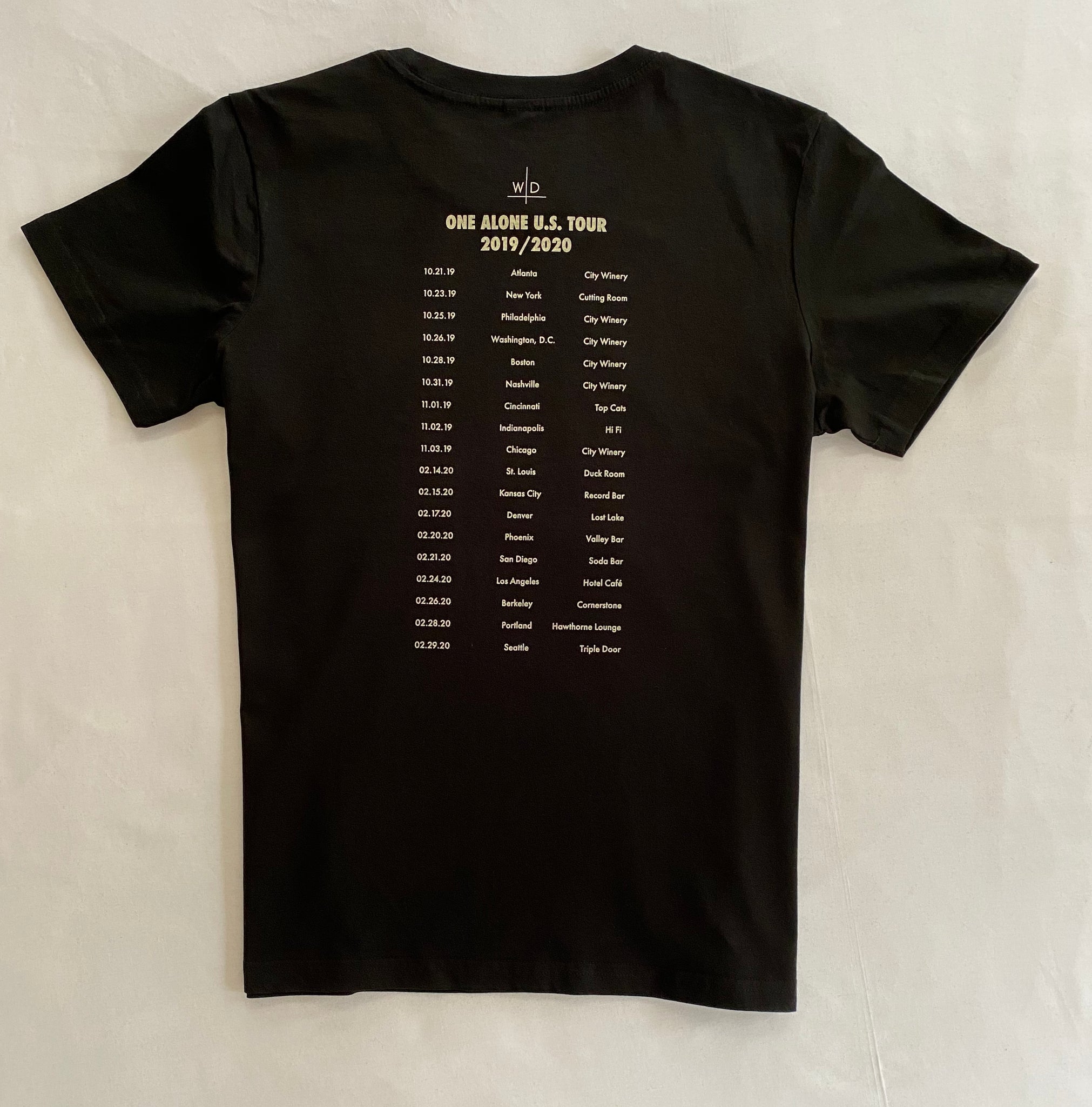 WD Logo Women’s U.S. Tour 2019-2020 T-Shirt – William DuVall