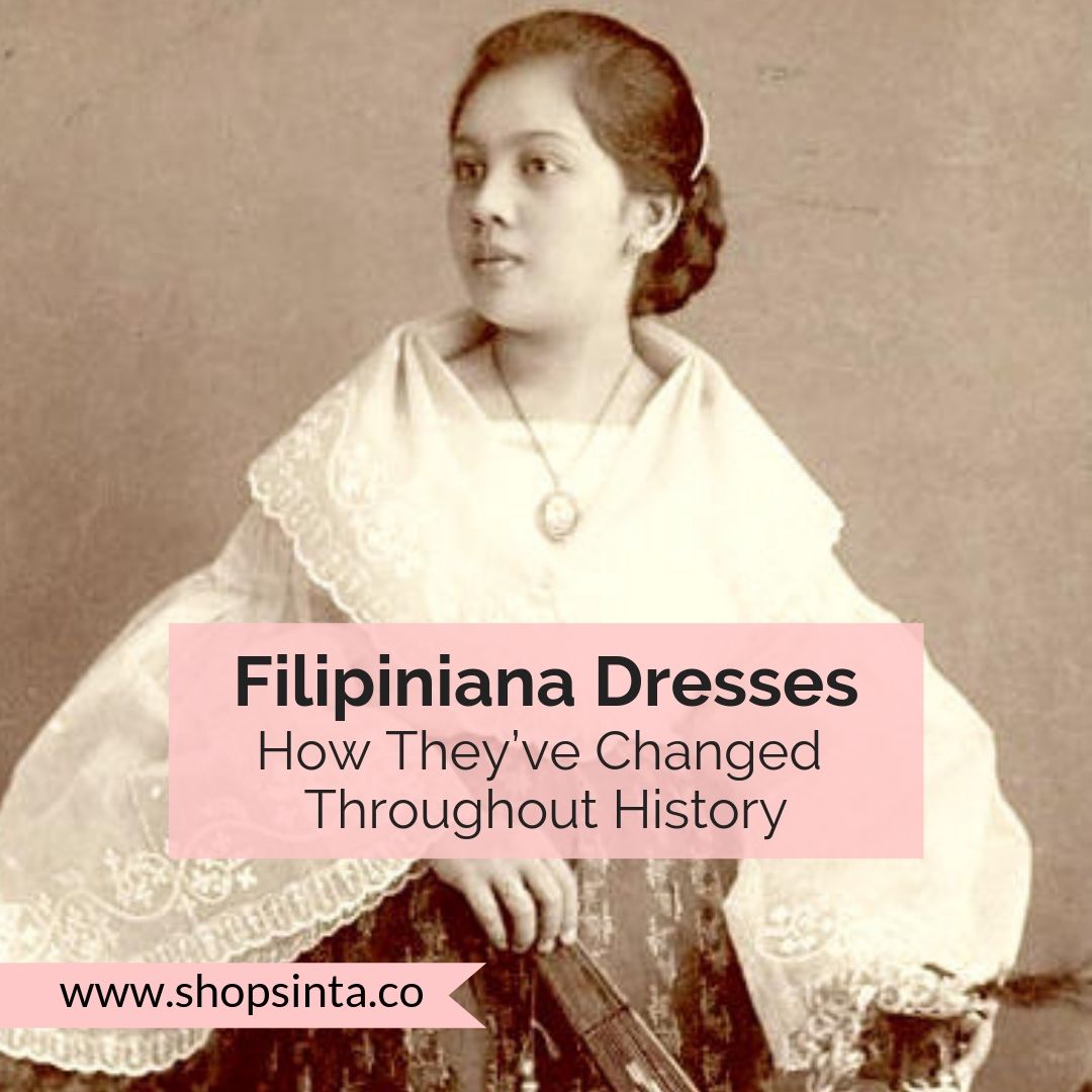 pink filipiniana dress