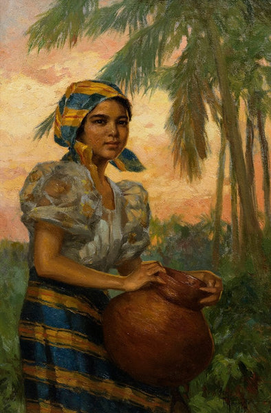 Fernando Amorsolo Painting of Barot Saya