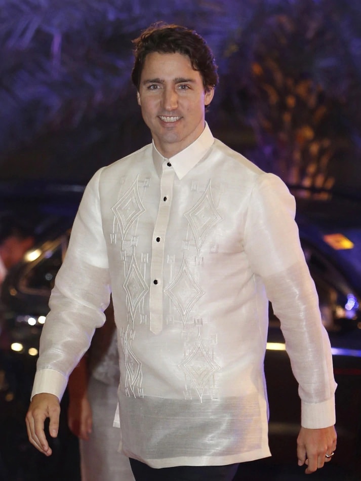 Justin Trudeau Barong