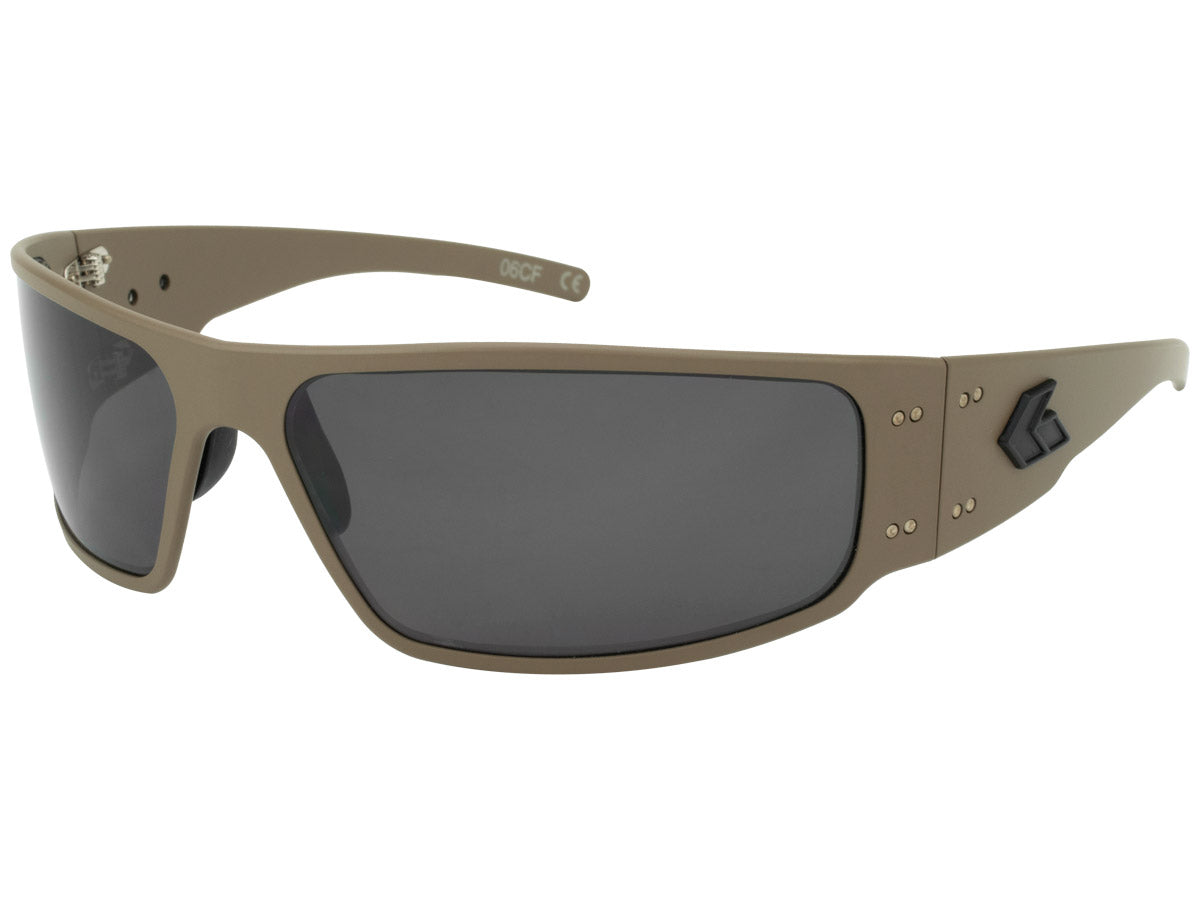 GATORZ CERAKOTE - MAGNUM - TAN CERAKOTE - SMOKED POLARIZED LENS