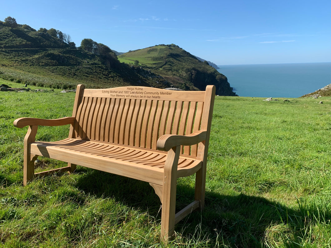 2019-9-18-Windsor bench 5ft in teak wood-5959