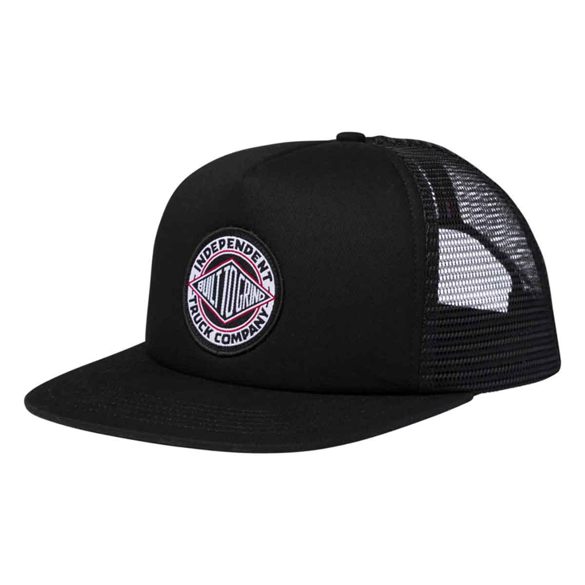 Independent Summit Mesh Trucker High Profile Hat in Black – M I L O S P ...