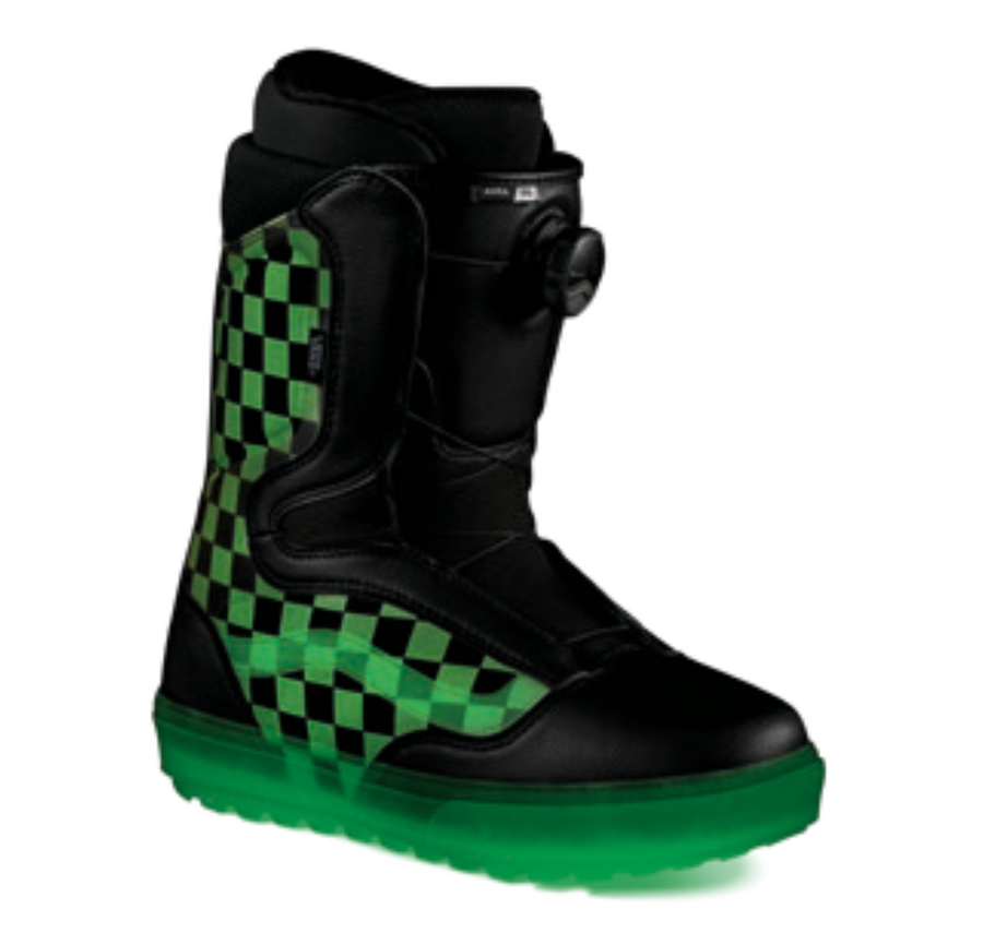 The Vans Aura OG Snowboard Boot in Checkerboard Glow 2024 M I L O S P