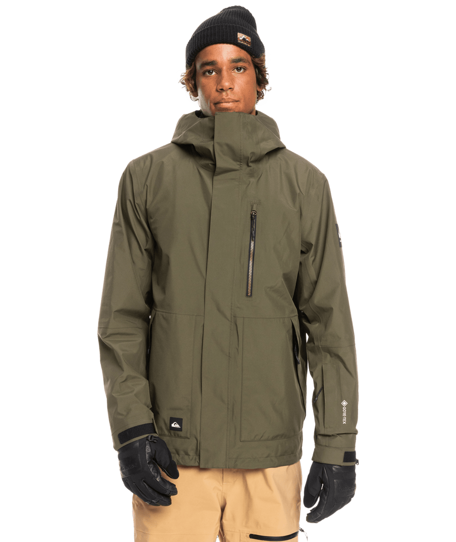 The Quicksilver Mission Gore-Tex Snow Jacket in Grape Leaf 2023 – M I L ...
