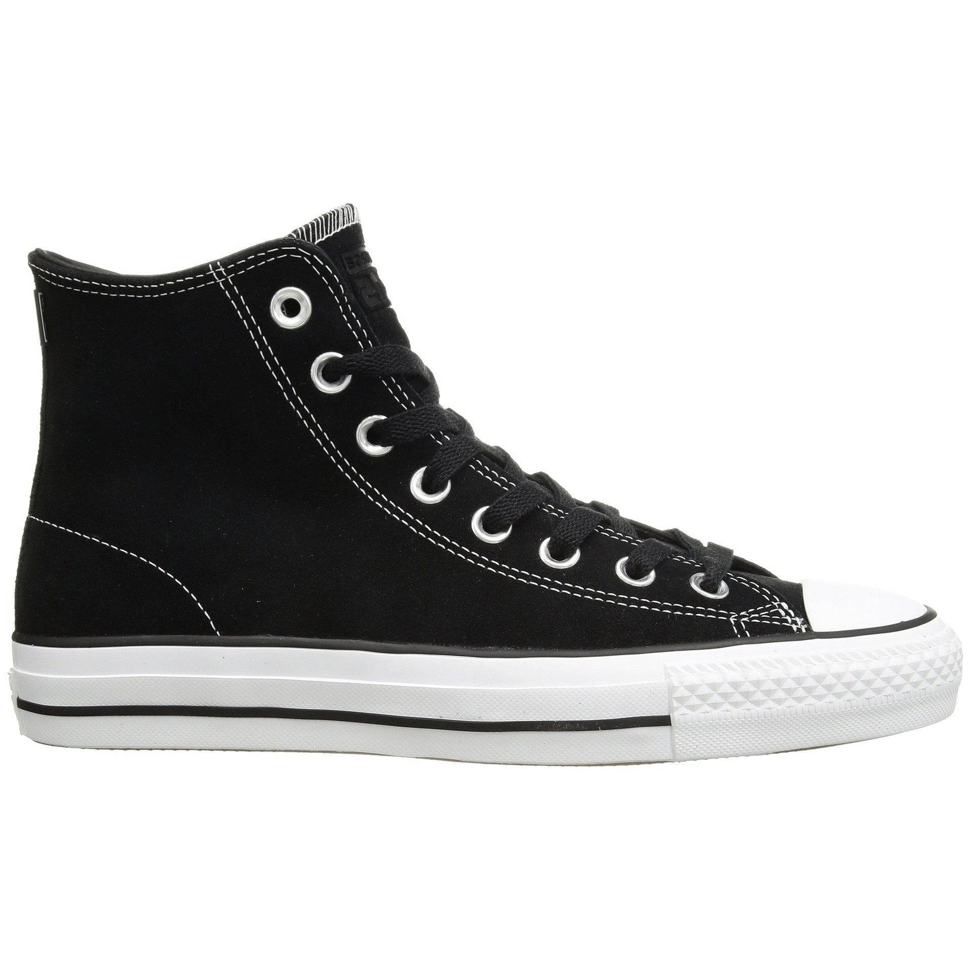 Converse CTAS Pro Hi Skate Shoe in Black Black White – M I L O S P O R T