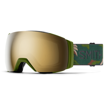 The Smith 4D MAG S Snow Goggle in Sepia Luxe frames with a