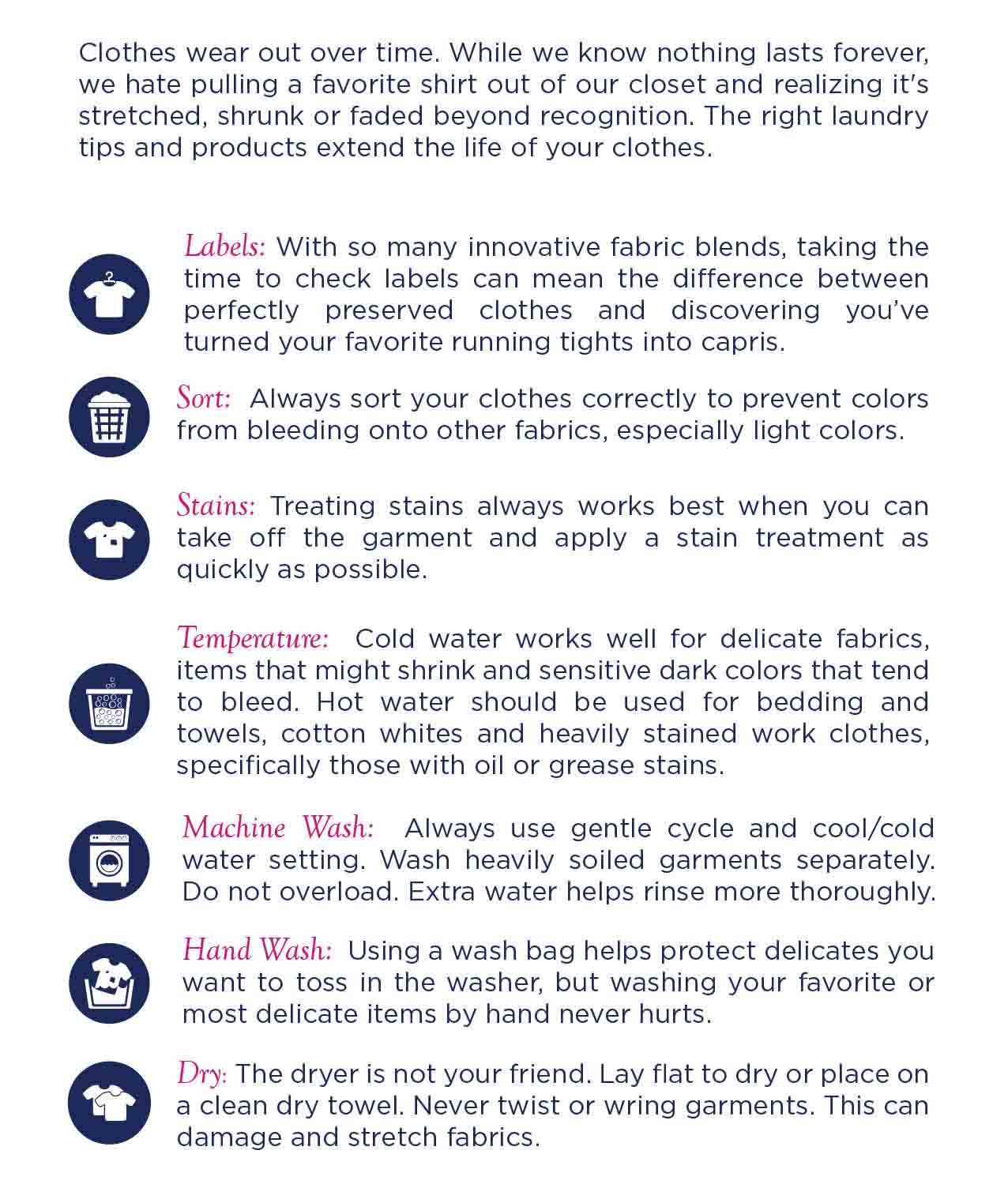 18 of Our Best Laundry Tips