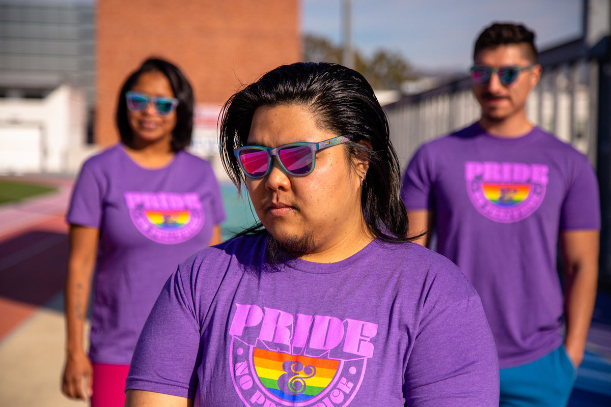 goodr x LA LGBT Center Pride and No Prejudice — goodr sunglasses